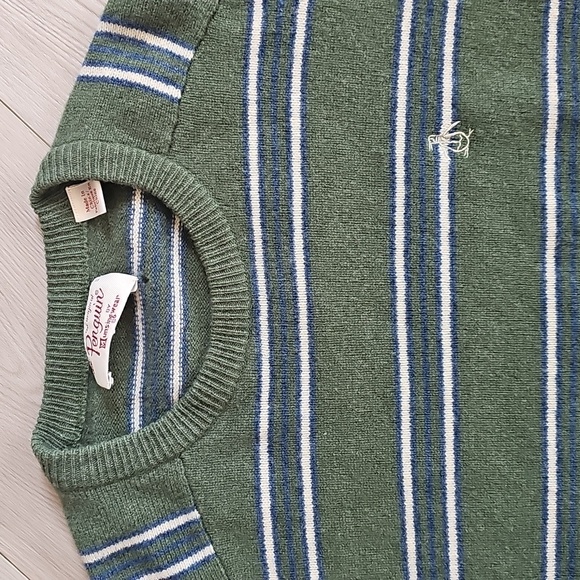 An Original Penguin Lambswool Crewneck Pullover Sweater, Small - Picture 3 of 14